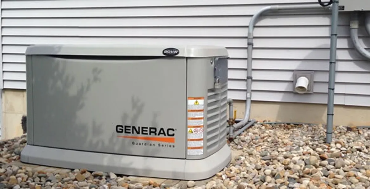 generator installation service featuring outdoor standby generator setup by licensed electricians in Clearwater, FL