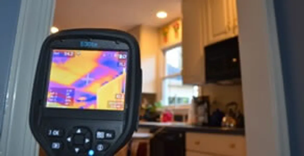 home energy audit service using thermal imaging to evaluate electrical efficiency inside a home in Clearwater, FL